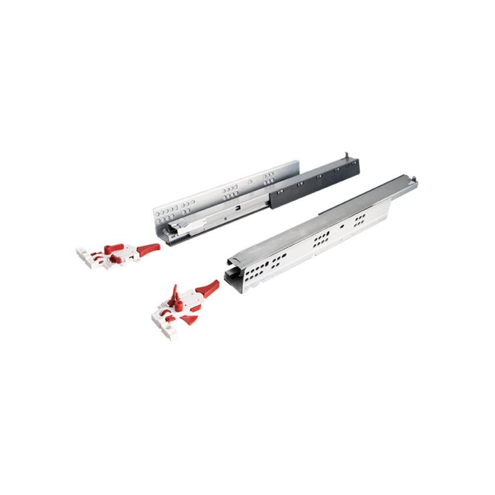 Ray âm Hafele Matrix UM, mở toàn phần, giảm chấn, bao gồm bas lắp đặt 300mm