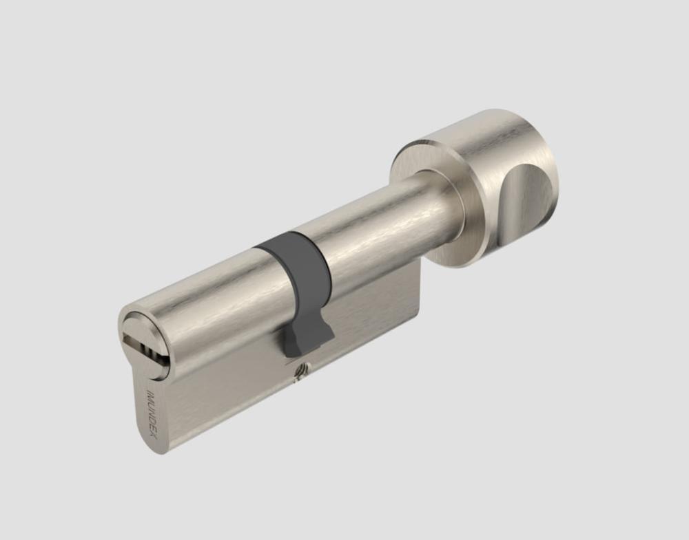 Ruột khoá 1 đầu chìa và 1 đầu vặn 70mm