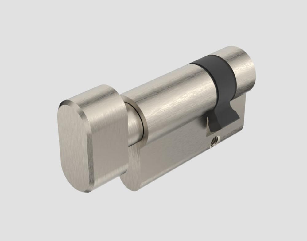 Ruột khóa 1 đầu vặn ovan 35mm