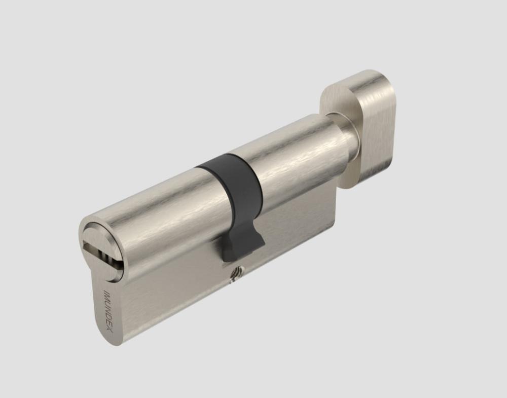 Ruột khóa 1 đầu chìa và 1 đầu vặn ovan 75mm