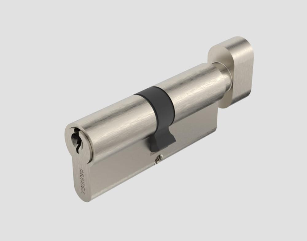 Ruột khóa 1 đầu chìa và 1 đầu vặn ovan 75mm