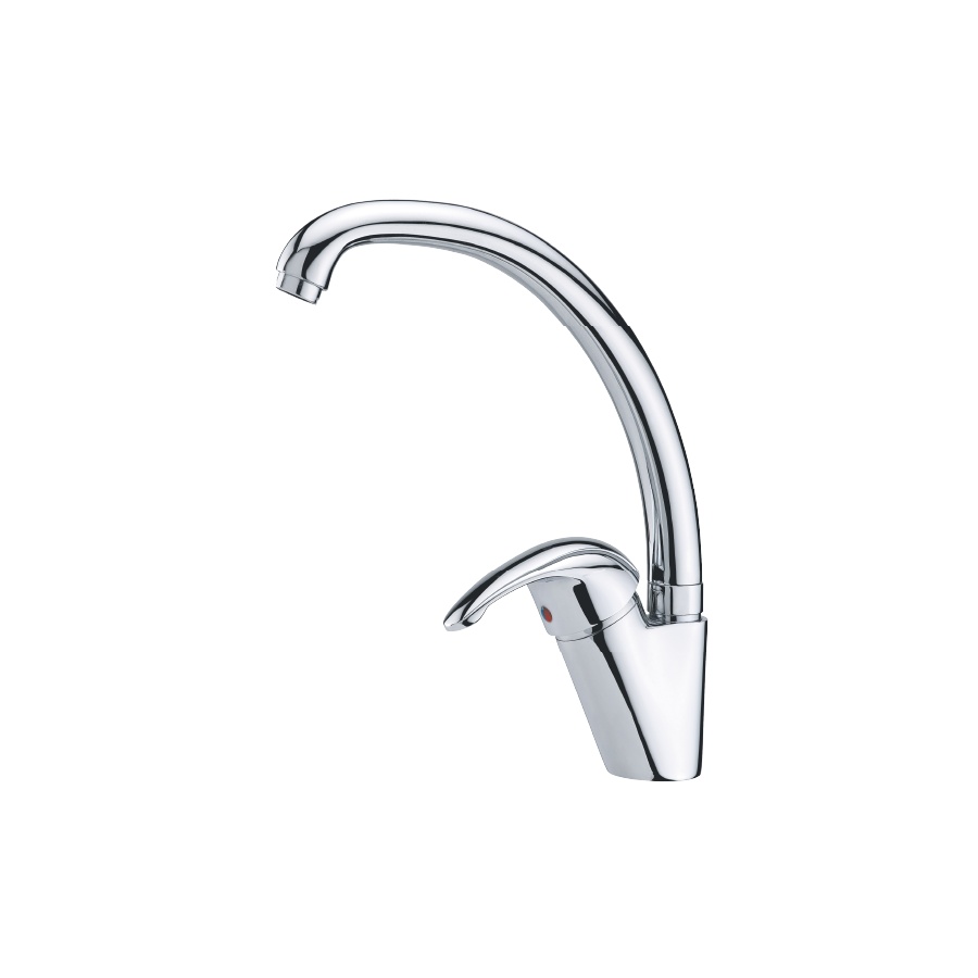 Vòi rửa chén lạnh đồng thau chrome