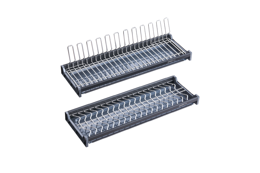 Giá chén bát cố định 900mm Inox 304 nan Oval GrandX XF.90M
