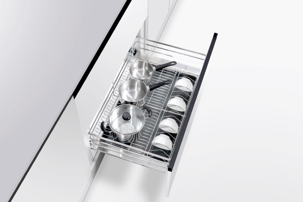Giá xoong nồi 800mm Inox 304 nan dẹt GrandX XP.80S