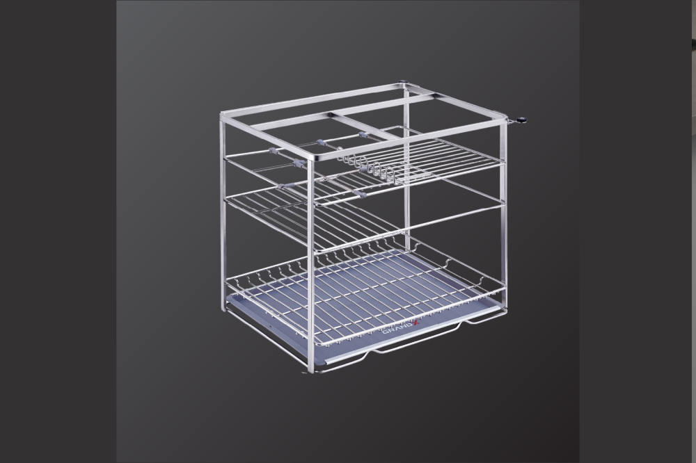 Giá gia vị 300mm Inox 304 nan dẹt GrandX XS.30S